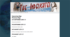 Desktop Screenshot of gigs.indelicates.com